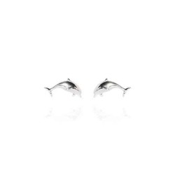 Evolve Mini Dolphin Studs Earrings 