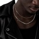 Falling Cross Maxi Necklace JWL21354 by Stolen GIrlfriends CLub