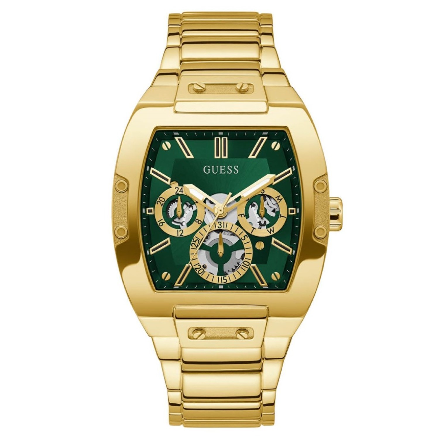 Christies Jewellery - GW0456G3 Gold Tone Phoenix Watch with Green Dial Watches Auckland NZ GW0456G3 Gold Tone Phoenix Watch with Green Dial GW0456G3
