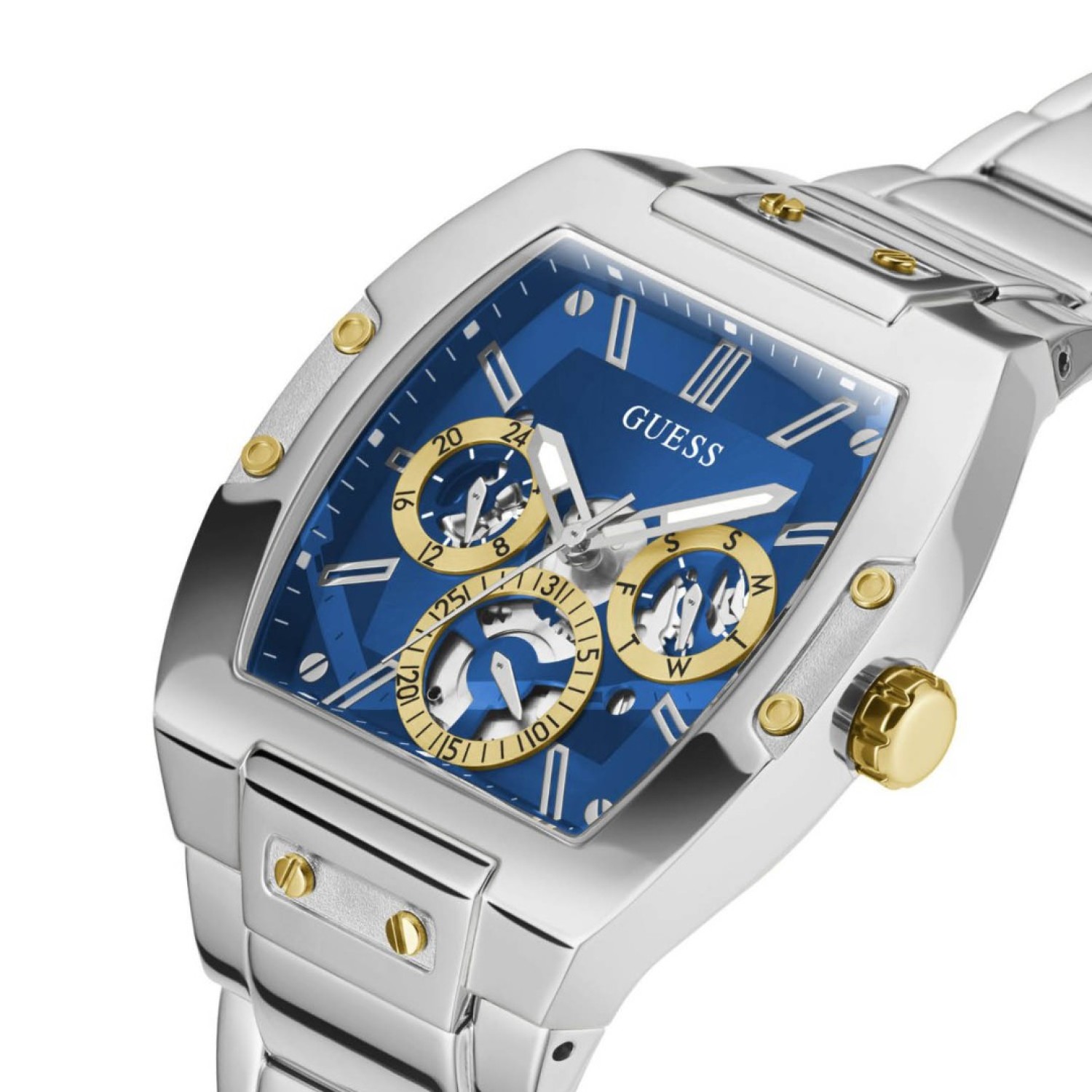 Christies Jewellery - GW0456G5 Silver Tone Phoenix Watch with Blue Dial Watches Auckland NZ GW0456G5 Silver Tone Phoenix Watch with Blue Dial GW0456G5