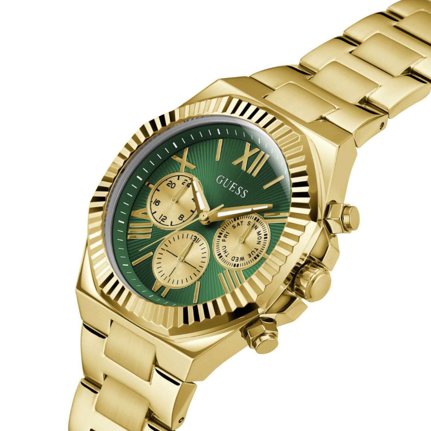 Christies Jewellery - GW0703G2 Equity Men's Watch in Gold with Green Dial Watches Auckland NZ GW0703G2 Equity Men's Watch in Gold with Green Dial GW0456G5