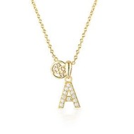 Georgini Letters A Initial Pendant Gold IP894AG