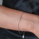 Georgini Dotti Silver Bracelet IB202W with Cubic Zirconia Disc Design Georgini Dotti Silver Bracelet IB202W IB202W