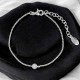 Georgini Dotti Silver Bracelet IB202W with Cubic Zirconia Disc Design Georgini Dotti Silver Bracelet IB202W IB202W