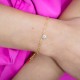 Christies Jewellery - IB215G Georgini Sweetheart Heart Chain Bracelet Gold Auckland NZ Georgini Sweetheart Heart Chain Bracelet Gold IB215G