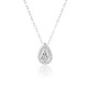 Christies Jewellery - Georgini Monaco Teardrop Silver Necklace Auckland NZ Georgini Monaco Teardrop Silver Necklace IP753W