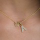 Christies Jewellery - Georgini Letters A Initial Pendant Gold IP894AG Auckland NZ Georgini Letters A Initial Pendant Gold IP894AG with CZ
