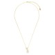 Christies Jewellery - Georgini Letters B Initial Pendant Gold IP894BG Auckland NZ Georgini Letters B Initial Pendant Gold IP894BG with CZ