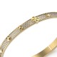 GUESS Gold 6mm 4G Pave Studded Bangle JUBB03276JWYGL JUBB03276JWYGL Guess Jewellery Auckland | GUESS jewellery effortlessly transitions from daytime to nighttime wear, Fast Free Delivery from Auckland