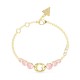 GUESS Gold G-Logo Rose Stones Bracelet JUBB03358JWYGRSL JUBB03358JWYGRSL Guess Jewellery Auckland | GUESS jewellery effortlessly transitions from daytime to nighttime wear, Fast Free Delivery from Auckland