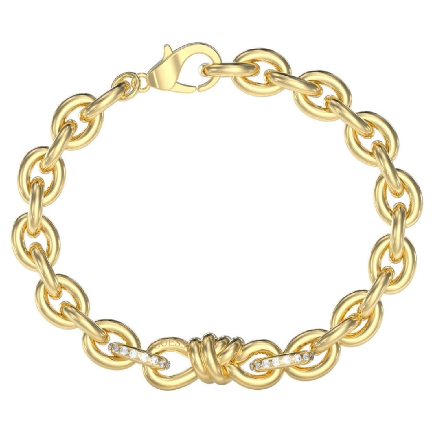 Christies Jewellery - GUESS Central Knot Gold Bracelet JUBB04006JWYGL Watches Auckland NZ GUESS Central Knot Gold Bracelet JUBB04006JWYGL JUBB04011JWYGL Guess Jewellery Auckland | GUESS jewellery effortlessly transitions from daytime to nighttime wear, Fast Free Delivery from Auckland