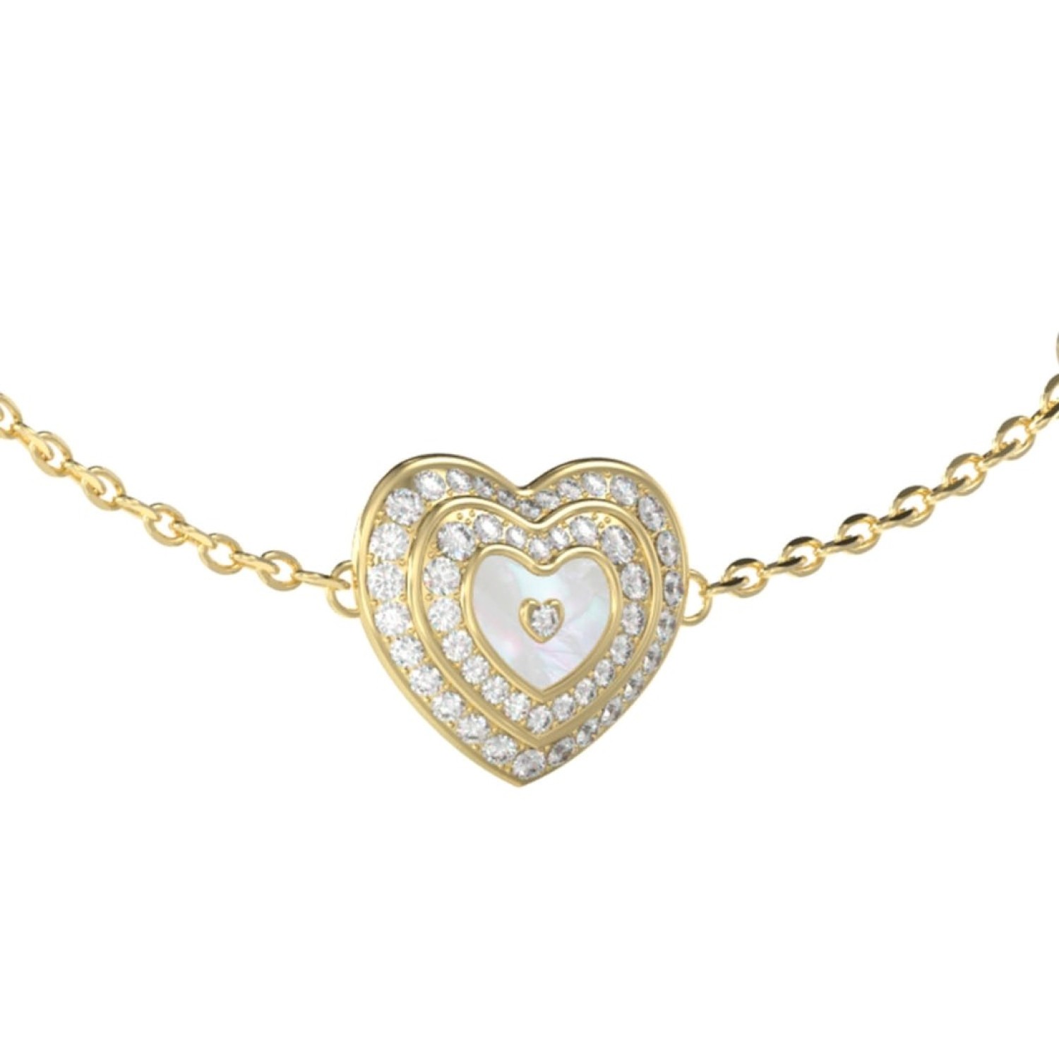 Christies Jewellery - GUESS Mother of Pearl Heart Bracelet in Gold JUBB04027JWYGWHL Watches Auckland NZ GUESS Mother of Pearl Heart Bracelet in Gold JUBB04027JWYGWHL JUBB04027JWYGWHL Guess Jewellery Auckland | GUESS jewellery effortlessly transitions from daytime to nighttime wear, Fast Free Delivery from Auckland