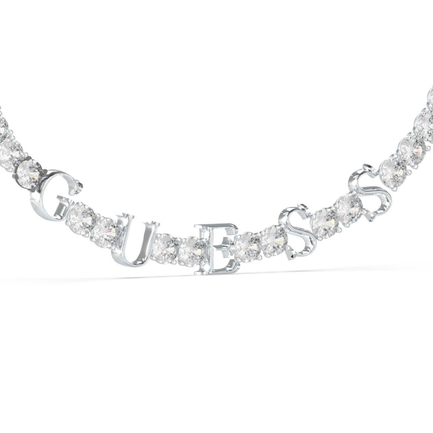 Christies Jewellery - GUESS Scripted Crystal Tennis Bracelet Silver JUBB04218JWRHT Watches Auckland NZ GUESS Scripted Crystal Tennis Bracelet Silver JUBB04218JWRHT JUBB04218JWRHT Guess Jewellery Auckland | GUESS jewellery effortlessly transitions from daytime to nighttime wear, Fast Free Delivery from Auckland