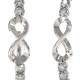 Christies Jewellery - GUESS Silver 50mm Infinity Hoop Earrings JUBE03269JWRHTU Watches Auckland NZ GUESS Silver 50mm Infinity Hoop Earrings JUBE03269JWRHTU JUBE03269JWYGTU Guess Jewellery Auckland | GUESS jewellery effortlessly transitions from daytime to nighttime wear, Fast Free Delivery from Auckland