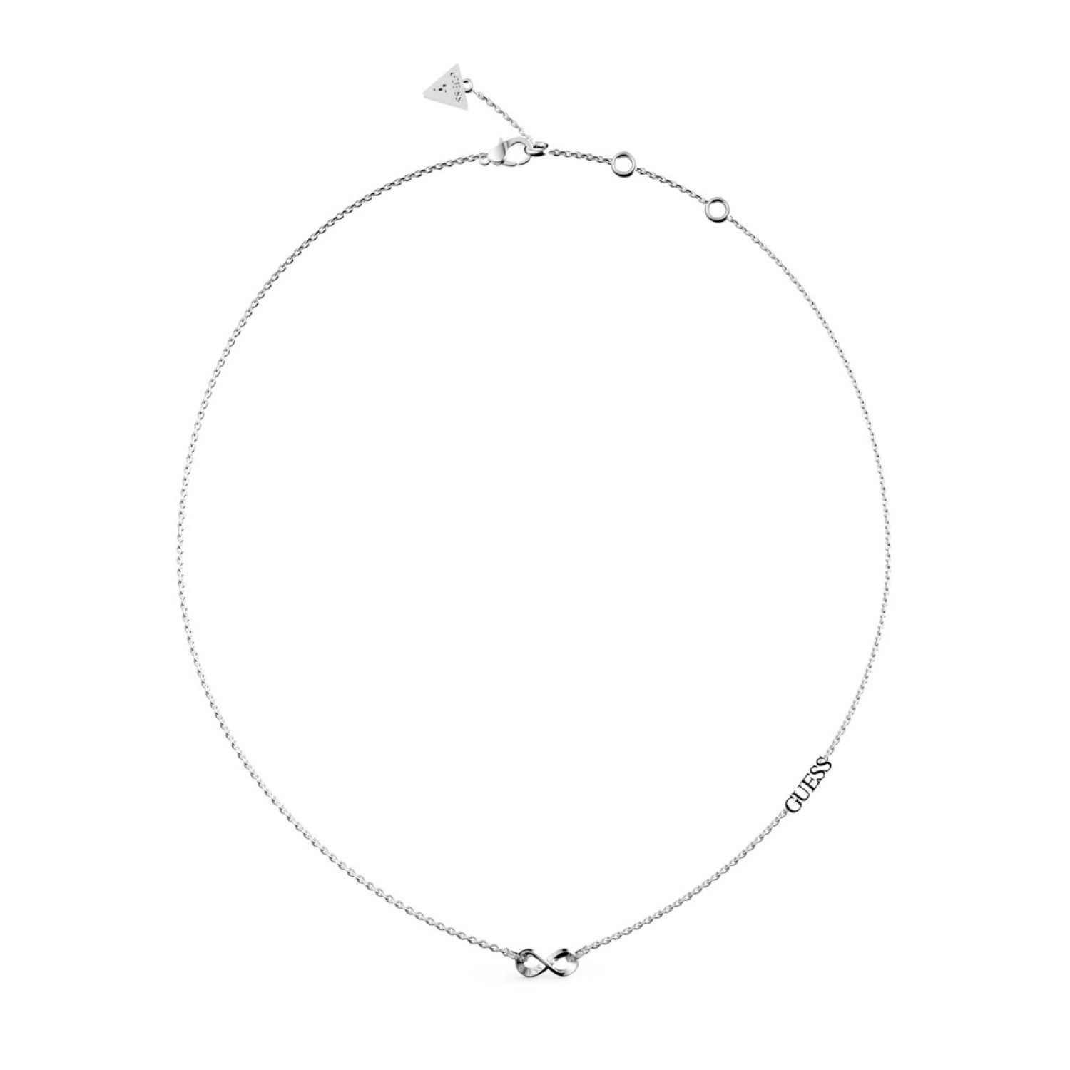 Christies Jewellery - GUESS Silver Infinity Pave Links Necklace JUBN03264JWRHTU Watches Auckland NZ GUESS Silver Infinity Pave Links Necklace JUBN03264JWRHTU JUBN03264JWRHTU Guess Jewellery Auckland | GUESS jewellery effortlessly transitions from daytime to nighttime wear, Fast Free Delivery from Auckland