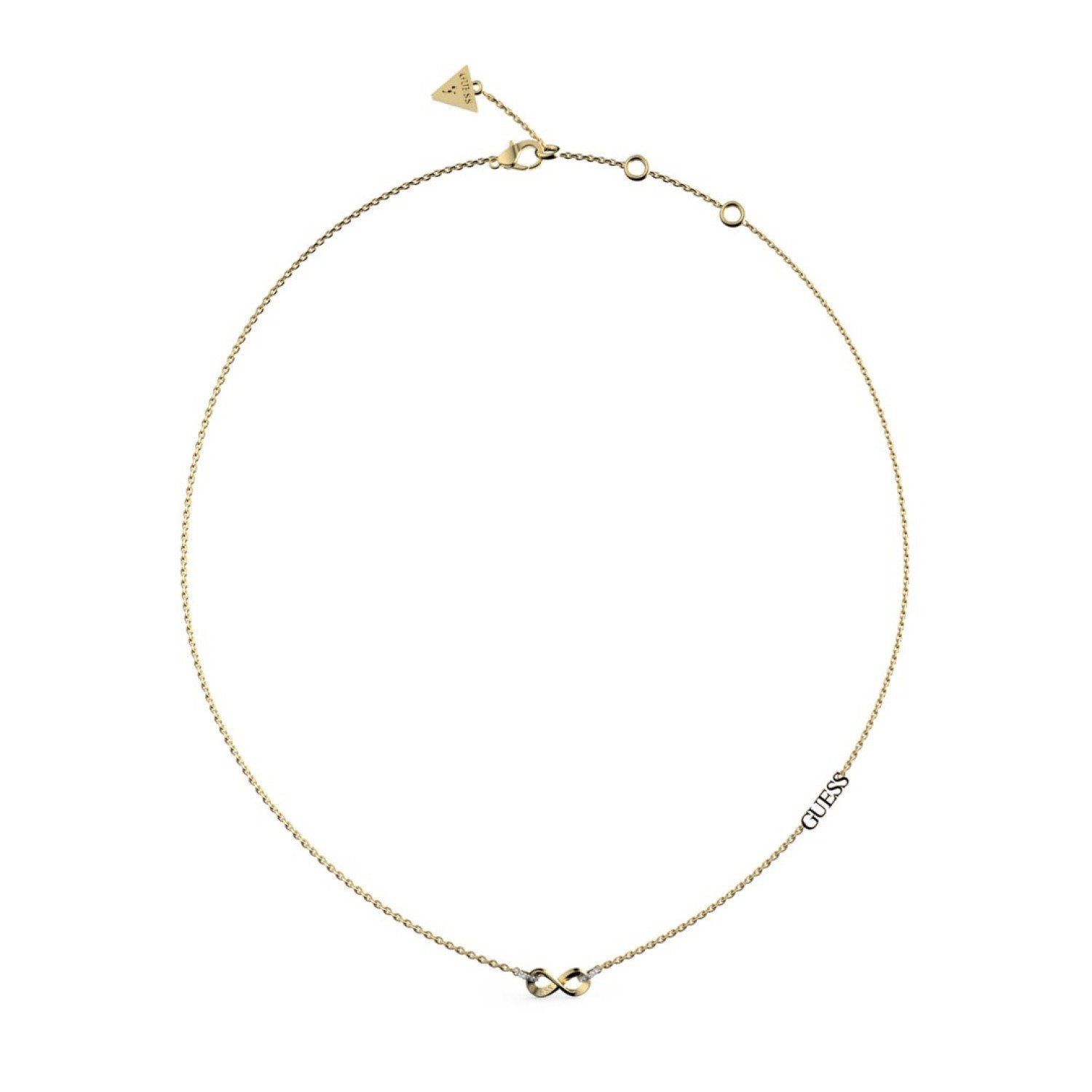 GUESS Gold Infinity Pave Links Necklace JUBN03264JWYGTU JUBN03264JWYGTU Guess Jewellery Auckland | GUESS jewellery effortlessly transitions from daytime to nighttime wear, Fast Free Delivery from Auckland