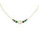 GUESS Gold and Emerald G-Logo Stones Necklace JUBN03357JWYGEMTU JUBN03357JWYGEMTU Guess Jewellery Auckland | GUESS jewellery effortlessly transitions from daytime to nighttime wear, Fast Free Delivery from Auckland