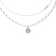 GUESS Silver Double Chain Solitaire Necklace JUBN03395JWRHTU JUBN03395JWRHTU Guess Jewellery Auckland | GUESS jewellery effortlessly transitions from daytime to nighttime wear, Fast Free Delivery from Auckland