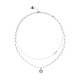 Christies Jewellery - GUESS Silver Double Chain Solitaire Necklace JUBN03395JWRHTU Watches Auckland NZ GUESS Silver Double Chain Solitaire Necklace JUBN03395JWRHTU JUBN03395JWRHTU Guess Jewellery Auckland | GUESS jewellery effortlessly transitions from daytime to nighttime wear, Fast Free Delivery from Auckland