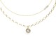 GUESS Gold Double Chain Solitaire Necklace JUBN03395JWYGTU JUBN03395JWYGTU Guess Jewellery Auckland | GUESS jewellery effortlessly transitions from daytime to nighttime wear, Fast Free Delivery from Auckland