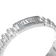 GUESS 10mm Pave Tag Empire Bracelet JUMB03200JWSTTU in Silver JUMB03200JWSTTU Guess Jewellery Auckland | GUESS jewellery effortlessly transitions from daytime to nighttime wear, Fast Free Delivery from Auckland