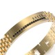 GUESS 10mm Tag with Black Crystals Bracelet JUMB03203JWYGTU in Gold JUMB03203JWYGTU Guess Jewellery Auckland | GUESS jewellery effortlessly transitions from daytime to nighttime wear, Fast Free Delivery from Auckland