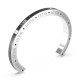 GUESS Textured C Bangle JUMB03211JWSTBKL in Silver JUMB03211JWSTBKL Guess Jewellery Auckland | GUESS jewellery effortlessly transitions from daytime to nighttime wear, Fast Free Delivery from Auckland