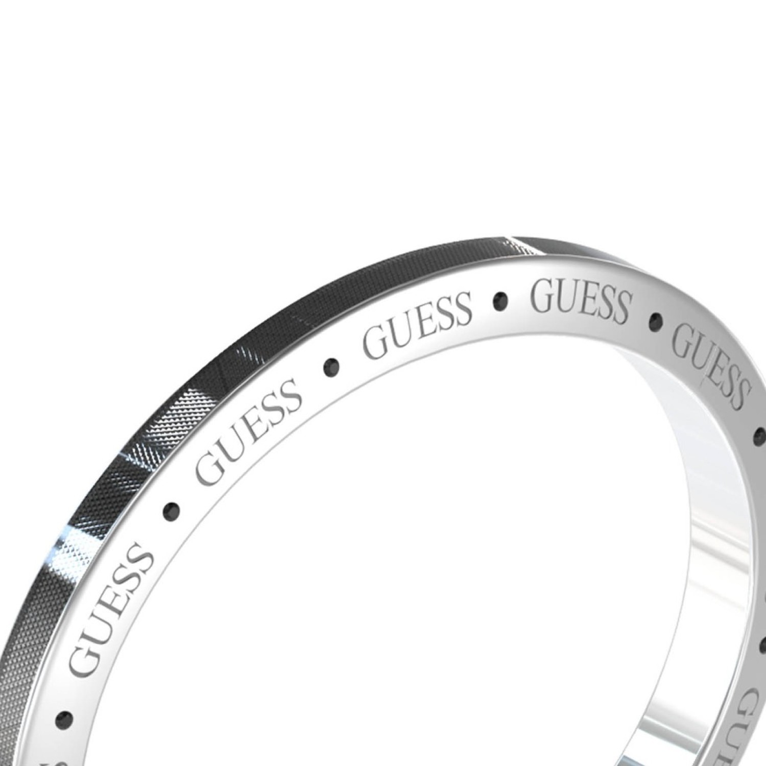 Christies Jewellery - GUESS Textured C Bangle JUMB03211JWSTBKL in Silver Watches Auckland NZ GUESS Textured C Bangle JUMB03211JWSTBKL in Silver JUMB03211JWSTBKL Guess Jewellery Auckland | GUESS jewellery effortlessly transitions from daytime to nighttime wear, Fast Free Delivery from Auckland