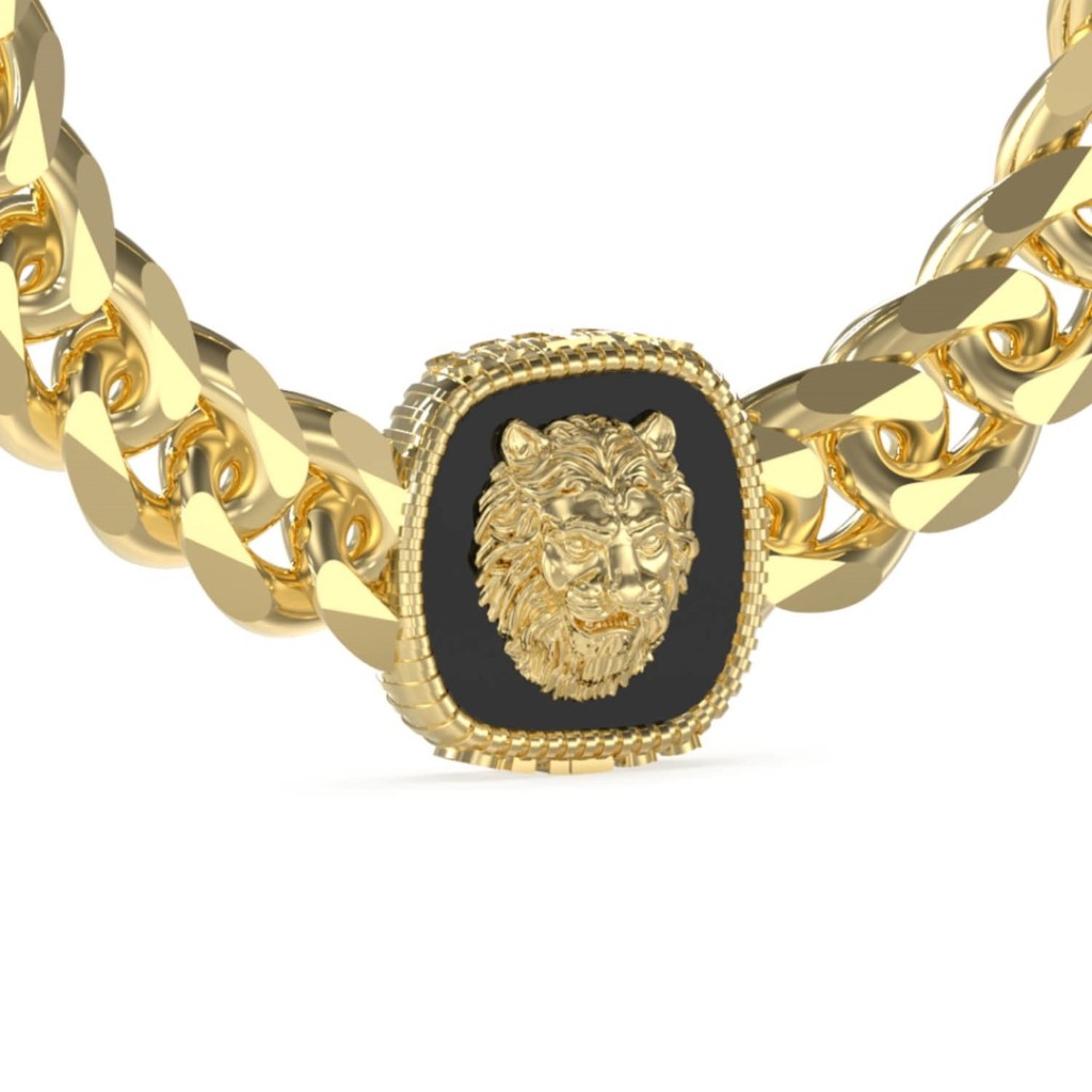 Bracelet Guess Lion Chain Guess Jewellery JUMB04001JWYGBKL Watches