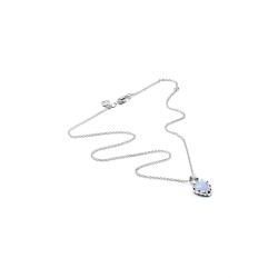 Love Claw Blue Lace Agate Necklace - JWL19184BL Love Claw Blue Lace Agate Necklace - JWL19184BL