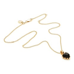 Love Claw Onyx Necklace - JWL19184O-18YGP