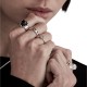 Love Claw Ring Onyx - JWL19181O Love Claw Ring Onyx - JWL19181O by Stolen Girlfriends Club