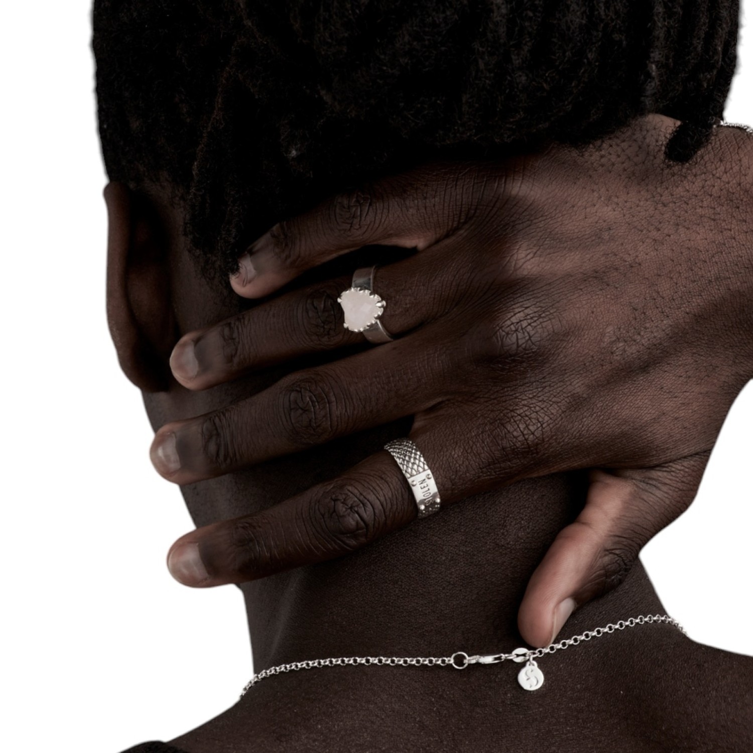 Love Claw Ring Rose Quartz - JWL19181R – Love Claw Ring Rose Quartz - JWL19181R by Stolen Girlfriends Club