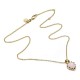 Love Claw Rose Quartz Necklace JWL19184R-18YGP – Love Claw Rose Quartz Necklace JWL19184R-18YGP by Stolen Girlfriends Club