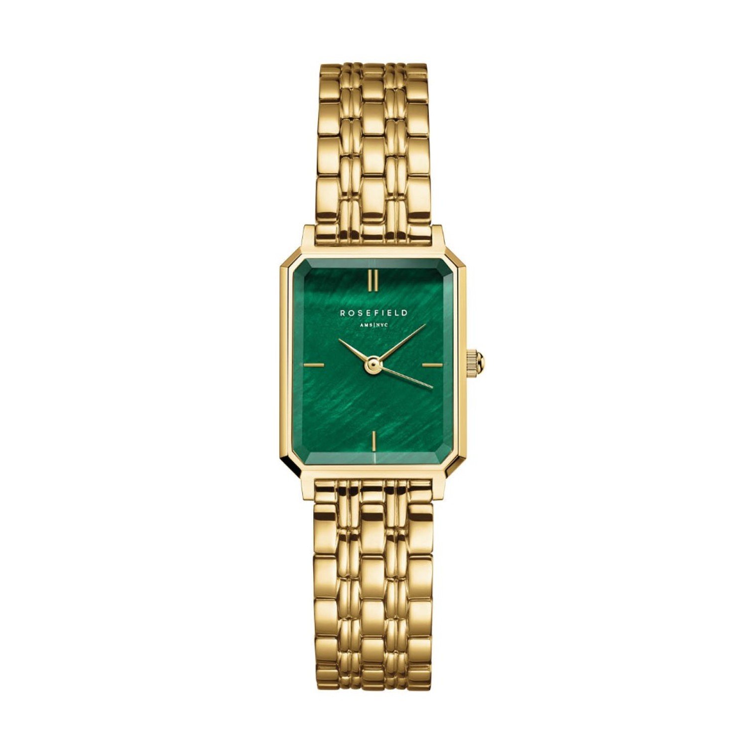 OEGSG-O79 Rosefield Octagon XS Emerald Dial Watch in Gold SBGSG-O77 Rosefield Watches Auckland | With their stylish designs and packaging, Rosefield watches make excellent gifts for special occasions.