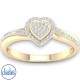 9ct Gold Diamond Friendship Ring RB18208EG RB18208EG