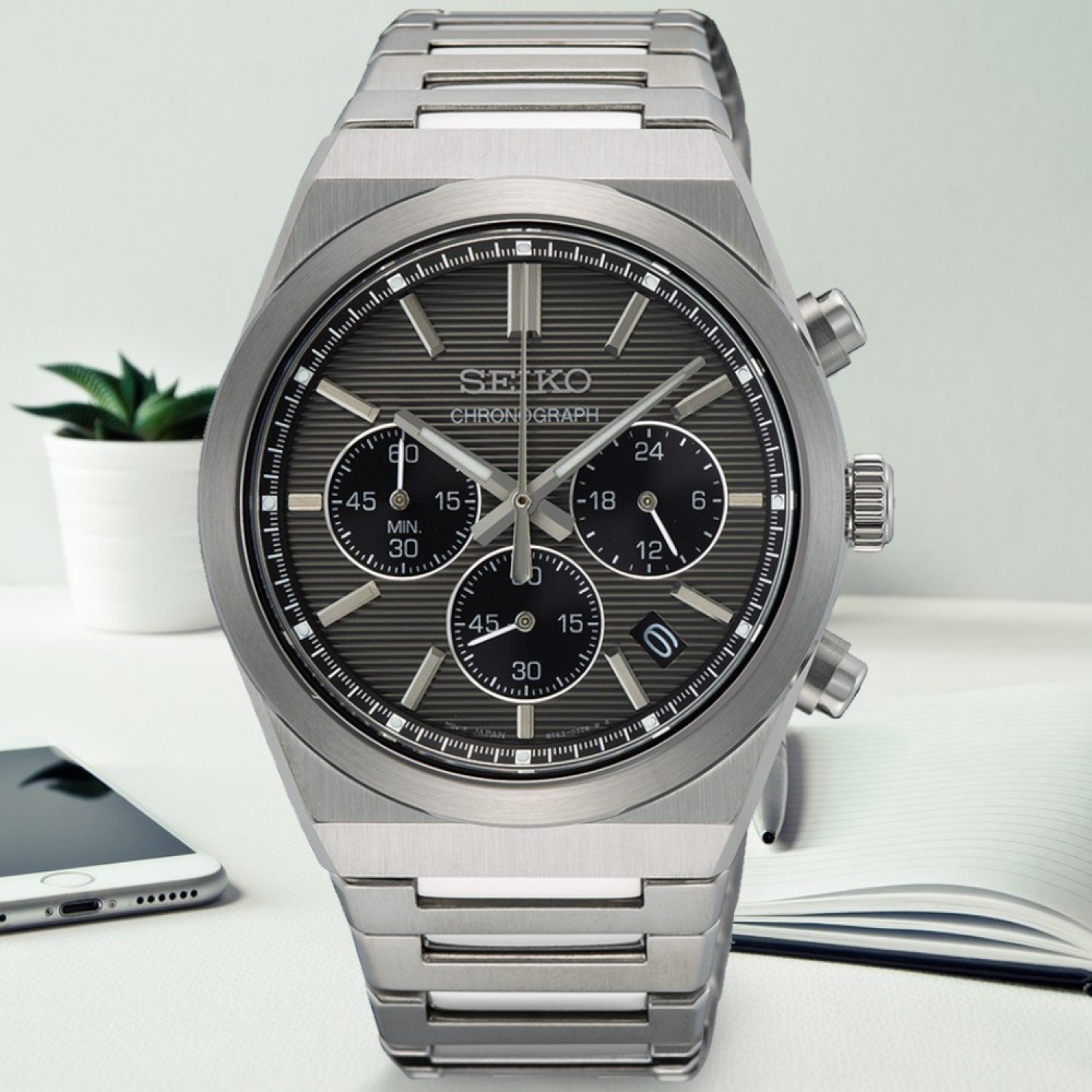 Christies Jewellery - SSB455P Seiko Gents Chronograph Quartz Watch Auckland NZ SSB455P Seiko Gents Chronograph Quartz Watch SSB455P Seiko Watches NZ