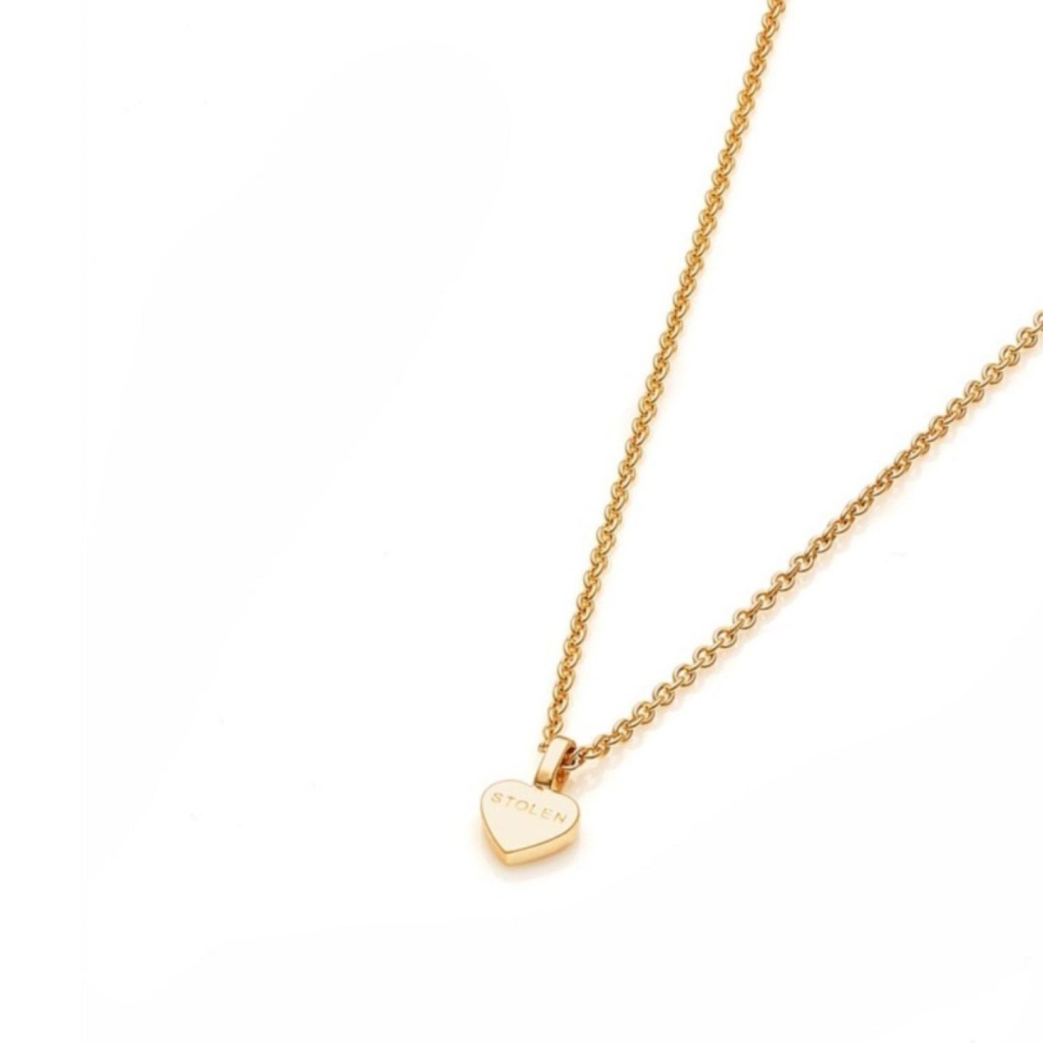 Stolen Heart Necklace JWL2040-18YGP – Stolen Heart Necklace JWL2040-18YGP by Stolen Girlfriends Club