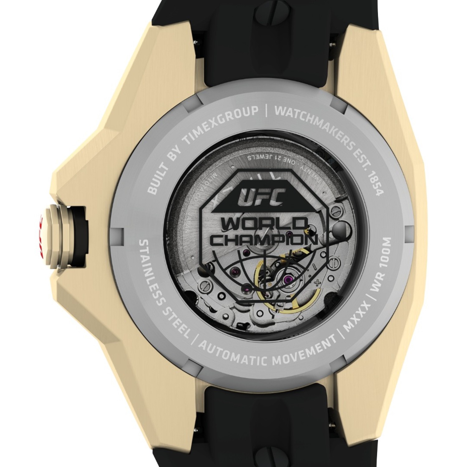 Christies Jewellery - TW2V86500 Timex UFC Pro Automatic 45mm Gold Watch Auckland NZ TW2V86500 Timex UFC Pro Automatic 45mm Gold Watch TW2V86500 Timex Watches NZ- Christies Jewellery & Watches Online and Auckland