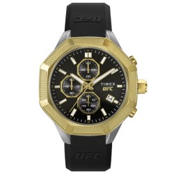 TW2V99200 Timex UFC King 44mm Gold and Silver Watch