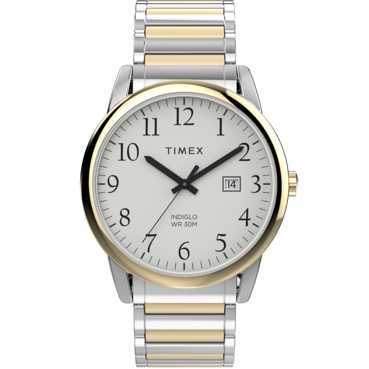 Christies Jewellery - Timex Easy Reader Two-Tone 40mm Expansion Band Watch TW2W52100 Watches Auckland NZ Timex Easy Reader Two-Tone 40mm Expansion Band Watch TW2W52100 TW2W52100 Timex Watches NZ- Christies Jewellery Online and Auckland - Free Delivery - Afterpay, Laybuy and Zip the easy way to pay