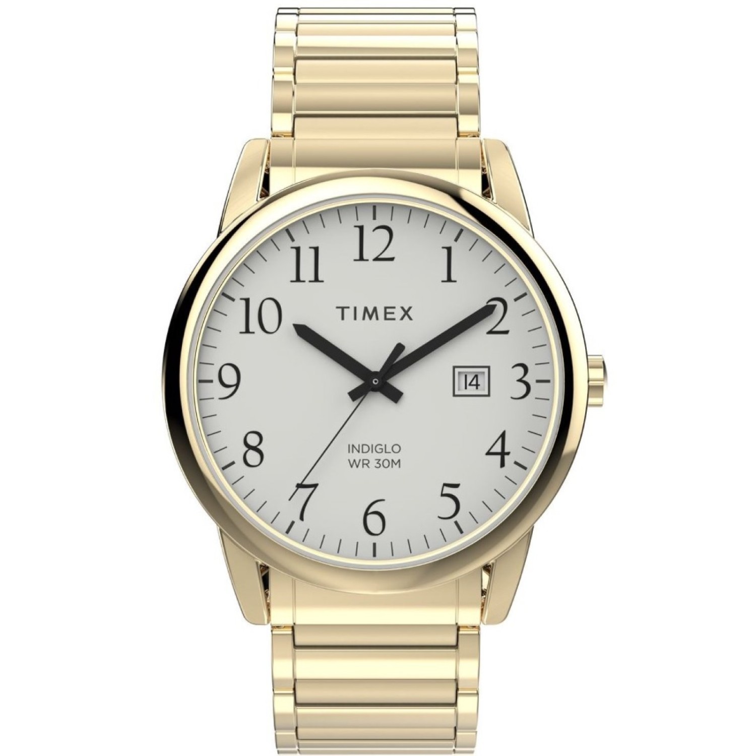 Christies Jewellery - Timex Easy Reader Gold 40mm Expansion Band Watch TW2W52000 Watches Auckland NZ Timex Easy Reader Gold 40mm Expansion Band Watch TW2W52000 TW2W52000 Timex Watches NZ- Christies Jewellery Online and Auckland - Free Delivery - Afterpay, Laybuy and Zip the easy way to pay