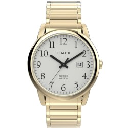 Timex Easy Reader Gold 40mm Expansion Band Watch TW2W52000