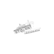 Tiny Stolen Bar Earrings - JWL17017