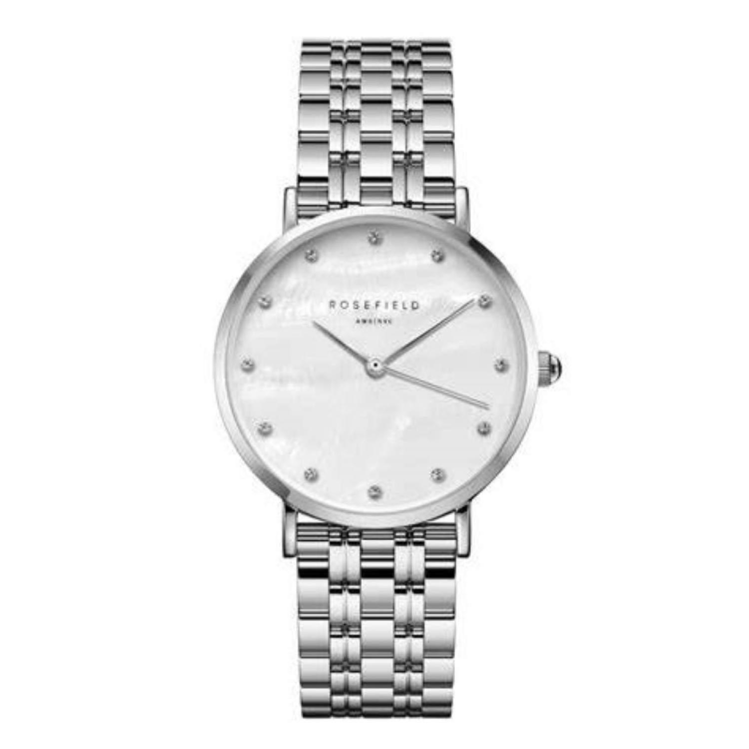 UWSSS-U32 Rosefield Silver UPPER EAST SIDE with Stones Watch UWSSS-U32 Rosefield Watches Auckland | With their stylish designs and packaging, Rosefield watches make excellent gifts for special occasions.