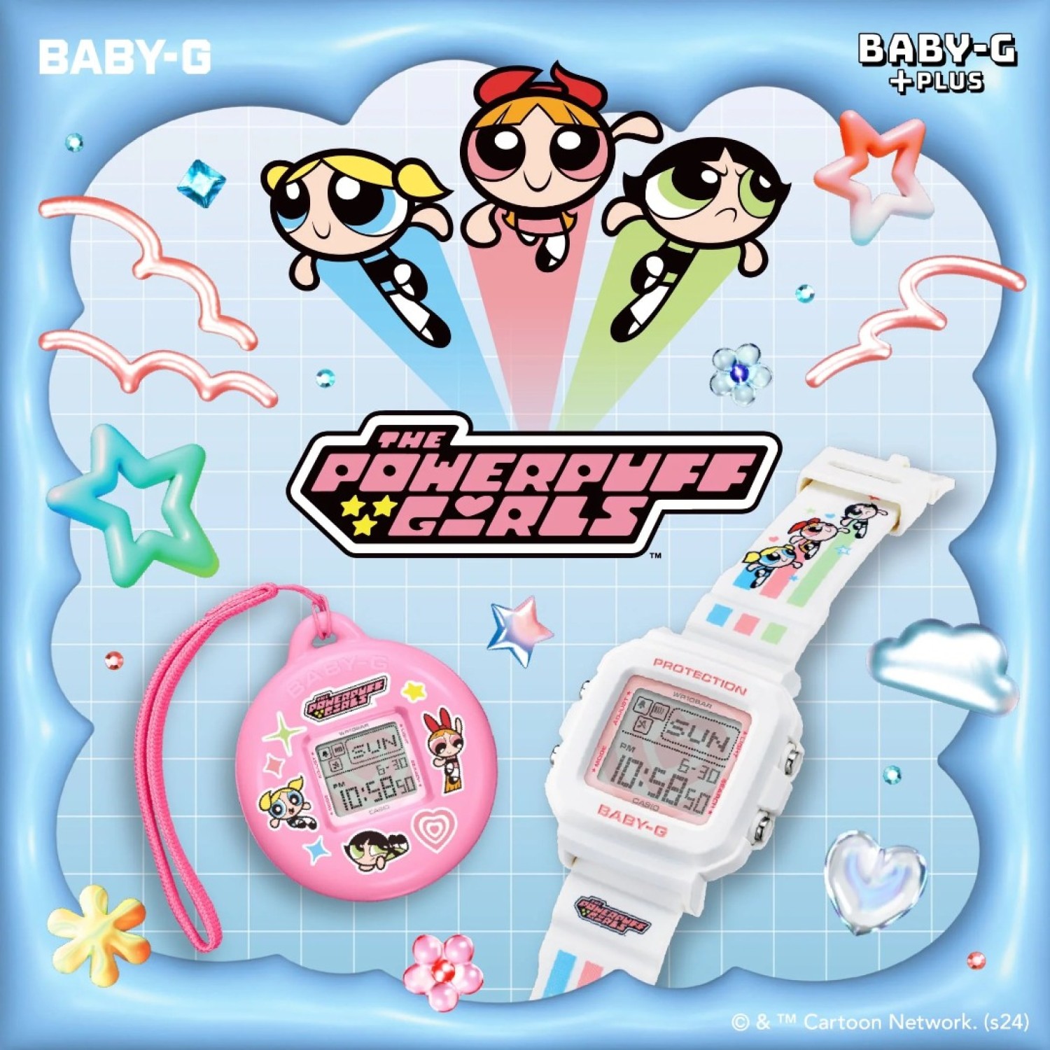 Christies Jewellery - BGD10KPP-7D Casio Baby-G Plus The Powerpuff Girls Collabration Model Auckland NZ BGD10KPP-7D Casio Baby-G Plus The Powerpuff Girls Collabration Model BGD10KPP-7D Baby G Auckland,- Shop now for fast Free Delivery - Afterpay, Laybuy and Zip the easy way to pay