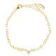 Christies Jewellery - IB215G Georgini Sweetheart Heart Chain Bracelet Gold Auckland NZ Georgini Sweetheart Heart Chain Bracelet Gold IB215G
