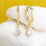 Georgini Pia Hoop Gold Earrings IE935G