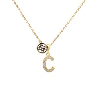 Georgini Letters C Initial Pendant Gold IP894CG