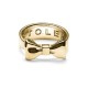 Bow Ring - Gold Plated JWL1013-18YGP Bow Ring - Gold Plated JWL1013-18YGP | Ring with Bow Yellow Gold colour with stolen engraved inside